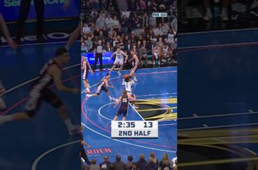 Should this have counted? 🤔 #cbb #uconn #basketball