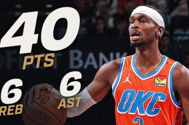 SGA Was In MVP Form With 40 PTS vs Timberwolves | November 26, 2025