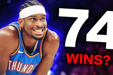 The OKC Thunder Might Win 74 Games...