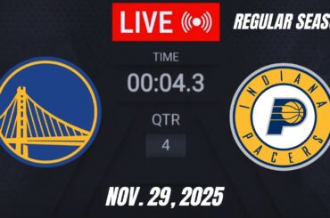 NBA LIVE! Indiana Pacers vs Golden State Warriors I November 29, Warriors vs Pacers 2K Live