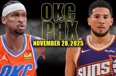 Oklahoma City Thunder vs Phoenix Suns Full Game Highlights - November 28, 2025 | NBA Season