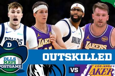 Anthony Davis Returns, But Dallas Mavericks Lose To Luka Doncic’s Lakers | DLLS MAVS POSTGAME