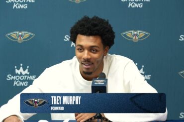 Trey Murphy III Interview | Pelicans-Bulls Postgame 11/24/2025