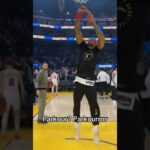 STEPHEN CURRY WAS STUNNED AFTER WHAT GARY PAYTON II DID IN WARM-UP!