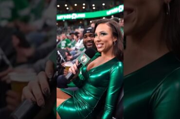 NBA Reporter Fan Interview - TD Garden #nba #nbahighlights #bostonceltics #funnyshorts #funnyvideo