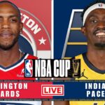 WASHINGTON WIZARDS VS INDIANA PACERS | NBA CUP LIVE TODAY | PLAY-BY-PLAY SCOREBOARD 2025