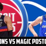 Detroit Pistons vs Orlando Magic Postgame Show | Pistons Talk Podcast