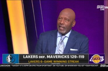 "Lakers are BEST team in League! - James Worthy “EXCITED” as Luka & LeBron DESTROY Mavericks 129-119