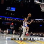 Jared had 20pts and 4 threes 😈🏀