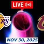 NBA LIVE! Los Angeles Lakers vs Cleveland Cavaliers November 30, 2025 | 2025 NBA Season Live 2K