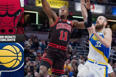 Chicago Bulls at Indiana Pacers (11/29/25) | Game Highlights | CHSN