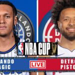 ORLANDO MAGIC VS DETROIT PISTONS | NBA CUP LIVE TODAY | PLAY-BY-PLAY SCOREBOARD 2025