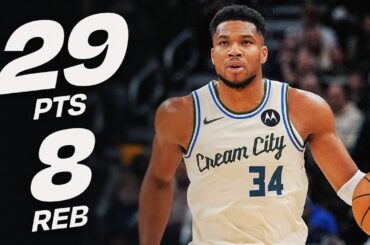Giannis Antetokounmpo Drops 29 PTS & 8 REBS vs Nets | November 29, 2025