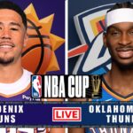 PHOENIX SUNS VS OKLAHOMA CITY THUNDER | NBA CUP LIVE TODAY | PLAY-BY-PLAY SCOREBOARD 2025