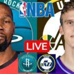 LIVE: HOUSTON ROCKETS vs UTAH JAZZ | NBA | PLAY BY PLAY | SCOREBOARD