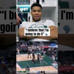 Giannis on chasing the NBA scoring record 👀