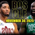 Cleveland Cavaliers vs Boston Celtics Full Game Highlights - November 30, 2025 | NBA Season