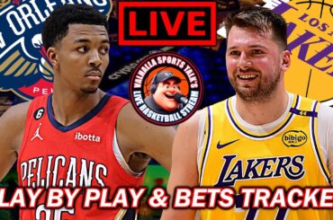 Los Angeles Lakers vs New Orleans Pelicans 🏀 NBA  🚨 LIVE STREAM Play By Play, Chat and Bets Tracker.