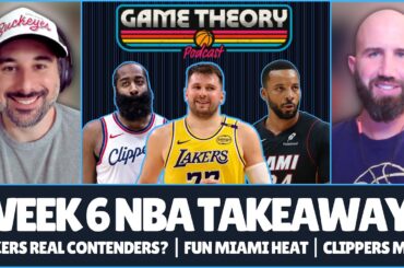 Lakers: Real Contenders? | Fun Miami Heat | Unsung NBA Heroes | Clippers Mess | Game Theory Podcast