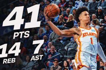 Jalen Johnson Sets NEW CAREER-HIGH In Philly | November 30, 2025