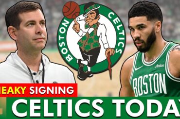 🚨Boston Celtics Make SNEAKY SIGNING + BIG Jayson Tatum Injury Update