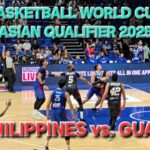 Philippines vs. Guam, Asian Qualifier 2025, Basketball World Cup, Game 2, December 1, 2025, ADMU Gym