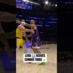 Luka put some zip on this ball 😳