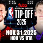 ROCKETS VS JAZZ | LIVE NBA Game Play-By-Play Reaction & Scoreboard