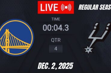 NBA LIVE! Golden State Warriors vs San Antonio Spurs December 2, 2025 Warriors vs Spurs 2KNBA season