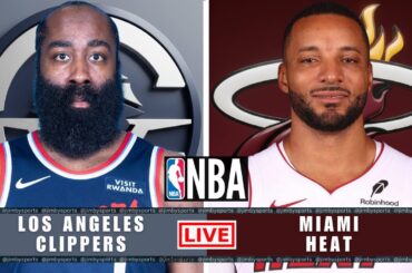 Los Angeles Clippers vs Miami Heat | NBA Live Today | Play-By-Play Scoreboard 2025