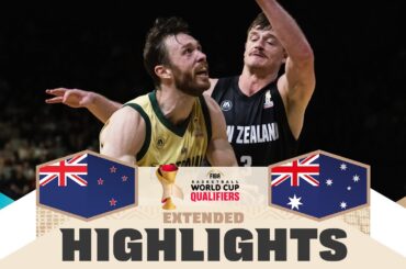 New Zealand 🇳🇿 v Australia 🇦🇺 | Extended Highlights | FIBA Basketball World Cup 2027 Asia Qualifiers