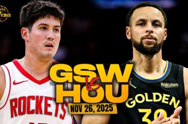 Golden State Warriors vs Houston Rockets Full Game Highlights | Nov 26, 2025 | FreeDawkins