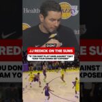 JJ Redick WARNS Lakers, NBA About The Phoenix Suns 😳
