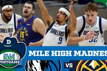 Anthony Davis, Ryan Nembhard, & Dallas Mavericks STUN Nikola Jokic & Nuggets | DLLS MAVS POSTGAME