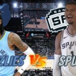 Memphis Grizzlies vs San Antonio Spurs Live Play by Play & Scoreboard