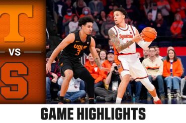 Tennessee vs. Syracuse Game Highlights | 2025-26 ACC Men's Basketball