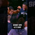 Chillll Wemby 🤣 #spurs #nba #wemby