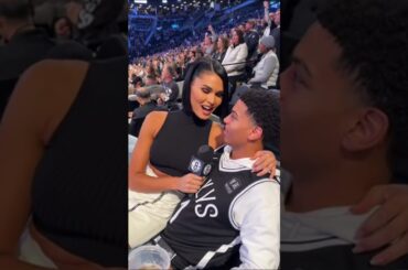 NBA Reporter Interviews Fan - Barclays Center #nba #nbahighlights #brooklynnets #funnyshorts #funny