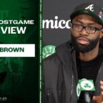 Jaylen Brown Postgame Interview | Celtics Knicks
