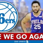 Ben Simmons WANTS TO RETURN To The Philadelphia 76ers? Sixers Rumors + Quentin Grimes Injury News