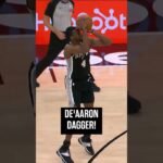 CLUTCH SWIPA 🦊  #spurs #nba #deaaronfox