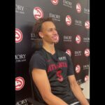 Atlanta Hawks’ Dyson Daniels December 3 Media Availability