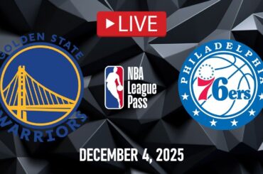 LIVE! Golden State Warriors vs Philadelphia 76ers LIVE Full Game | December 4, 2025 | NBA LIVE