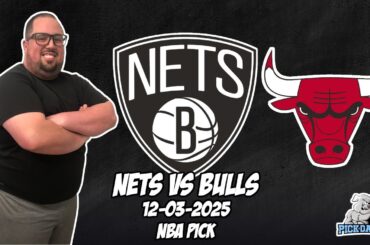 Brooklyn Nets vs Chicago Bulls 12/3/25 NBA Free Picks & Prediction | NBA Tips