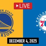 LIVE! Golden State Warriors vs Philadelphia 76ers LIVE Full Game | December 4, 2025 | NBA LIVE