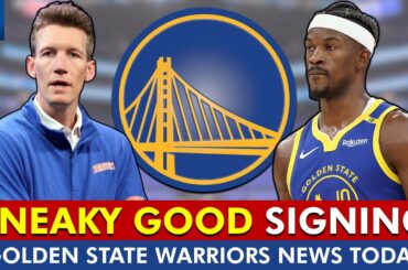 🚨Warriors Make SNEAKY GOOD SIGNING + Jimmy Butler Injury Update