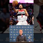 I asked Washington Wizards Head Coach Brian Keefe about CJ McCollum pregame …