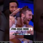 Final seconds of Magic-Spurs 🍿