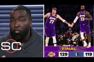 “Lakers were on a different LEVEL ” – ESPN on LeBron, AR & Luka DOMINATE the Mavericks 129–119