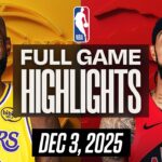 LAKERS vs RAPTORS FULL GAME HIGHLIGHTS DECEMBER 3, 2025 NBA HIGHLIGHTS TODAY | NBA 2K26 GAMEPLAY
